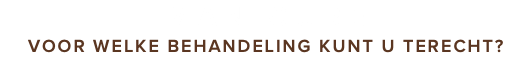 MANICURE VOOR WELKE BEHANDELING KUNT U TERECHT?